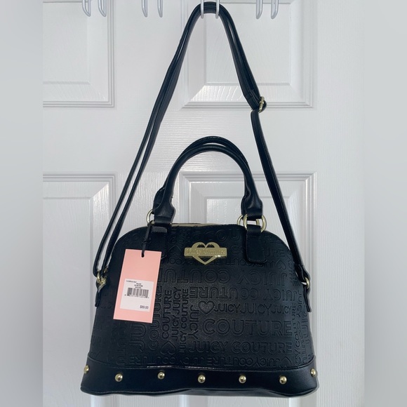 Juicy Couture black satchel bag - Picture 2 of 3